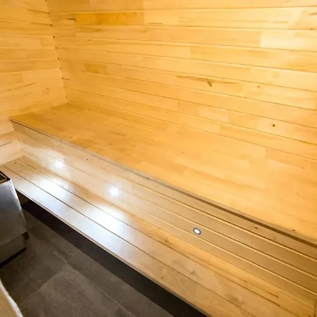 з сауною на площі ринок для 4 -х гостей - в еко стилі דירה *