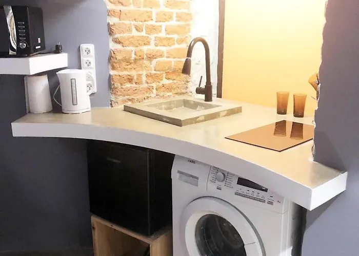 з сауною на площі ринок для 4 -х гостей - в еко стилі Apartamento